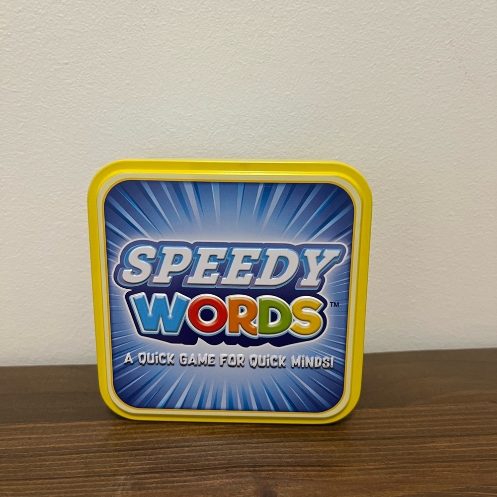 Speedy Words FoxMind Game Fun in a Box Collection